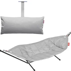 Fatboy Headdemock with pillow, light grey