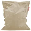 Fatboy Original Slim Velvet Recycled bean bag, camel