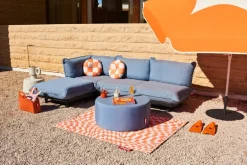 Fatboy Paletti set sofa, 2 modules, left, storm blue