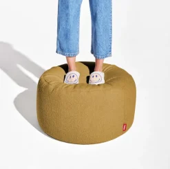 Fatboy Point Sherpa pouf, large, cider