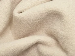 Fatboy Point Sherpa pouf, large, ecru