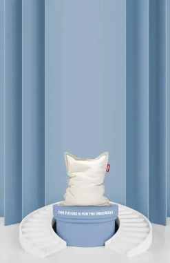 Fatboy Recycled Original Slim Cord bean bag, cream