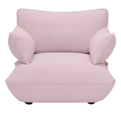 Fatboy Sumo Loveseat lounge chair, Weave bubble pink