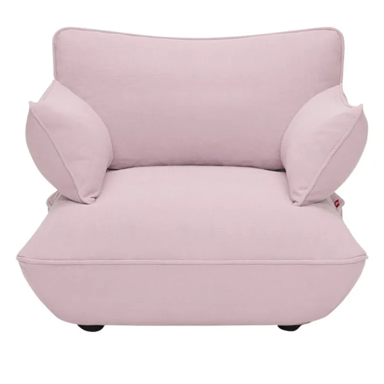Fatboy Sumo Loveseat lounge chair, Weave bubble pink