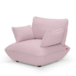Fatboy Sumo Loveseat lounge chair, Weave bubble pink