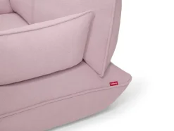 Fatboy Sumo Loveseat lounge chair, Weave bubble pink