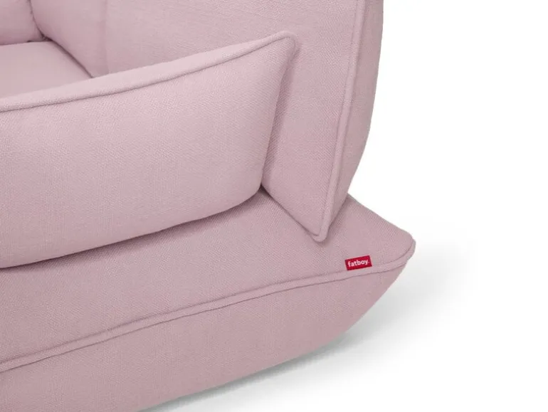 Fatboy Sumo Loveseat lounge chair, Weave bubble pink
