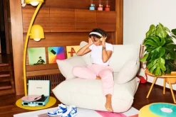 Fatboy Sumo Loveseat lounge chair, Weave limestone