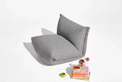 Fatboy The BonBaron Mingle lounge chair, grid stone