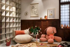 Fatboy The BonBaron Sherpa lounge chair, ecru