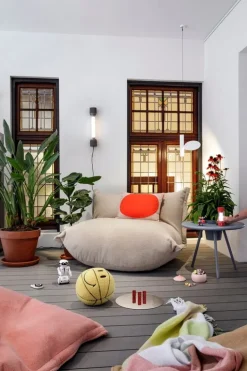 Fatboy The BonBaron Sherpa lounge chair, ecru