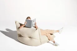 Fatboy The BonBaron Sherpa lounge chair, ecru