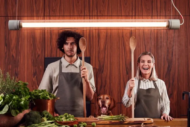 Fatboy Tjoep lamp, large, light grey