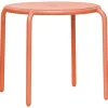 Fatboy Toní Bistreau table, tangerine
