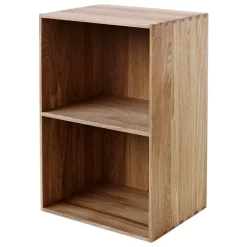 FDB Møbler B98 bookcase, 54 x 32 x 36 cm, lacquered oak