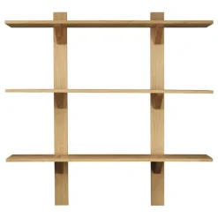 FDB Møbler B100 Sorø shelf, 100 x 100 cm, oak
