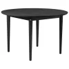 FDB Møbler C62 Bjørk dining table, 115 cm, black oak