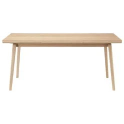 FDB Møbler C65 Åstrup extendable dining table, 170 x 90 cm, lacquered oak
