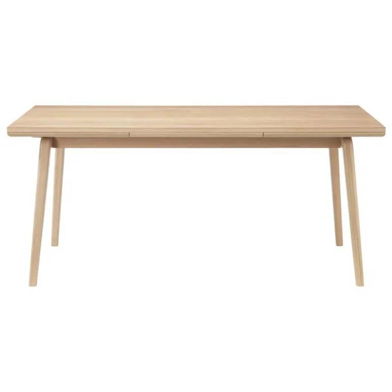 FDB Møbler C65 Åstrup extendable dining table, 170 x 90 cm, lacquered oak