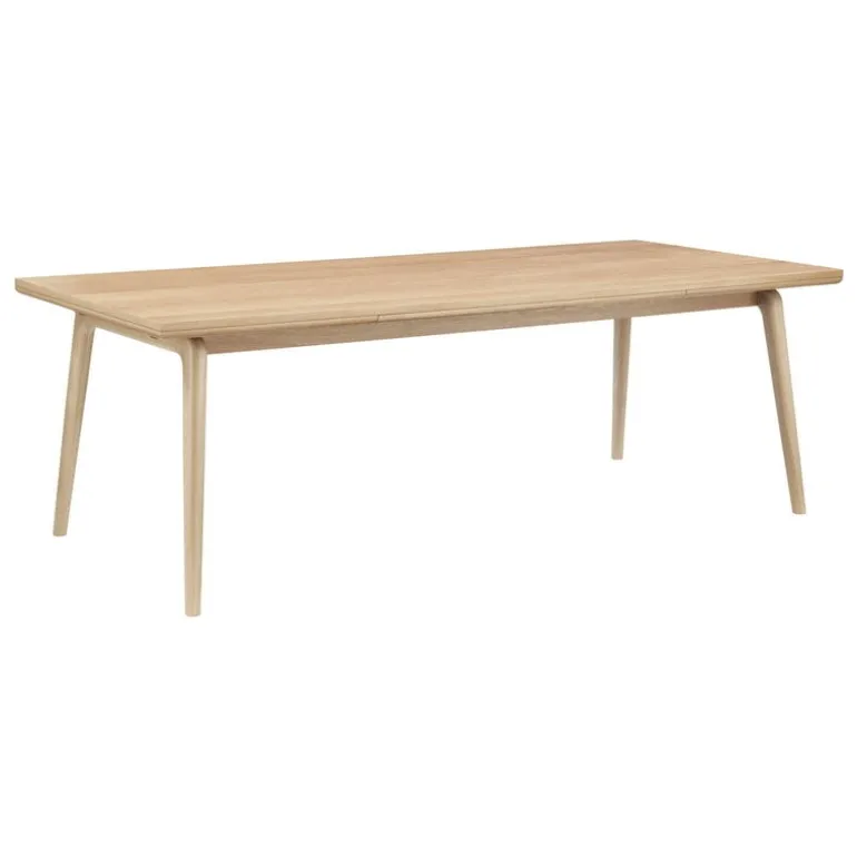 FDB Møbler C65 Åstrup extendable dining table, 220 x 100 cm, lacquered oak