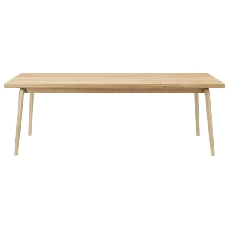 FDB Møbler C65 Åstrup extendable dining table, 220 x 100 cm, lacquered oak