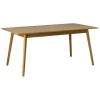 FDB Møbler C35B dining table, 160 x 82 cm, lacquered oak