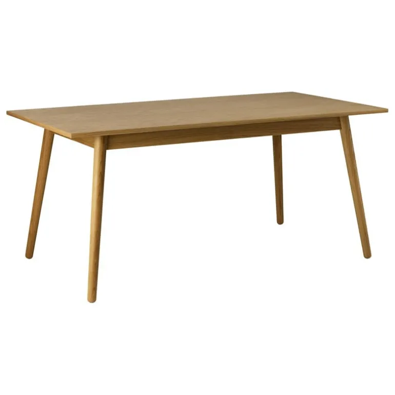 FDB Møbler C35B dining table, 160 x 82 cm, lacquered oak