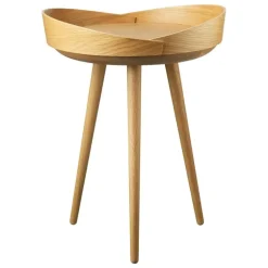 FDB Møbler D106 Bakkedal side table, lacquered oak