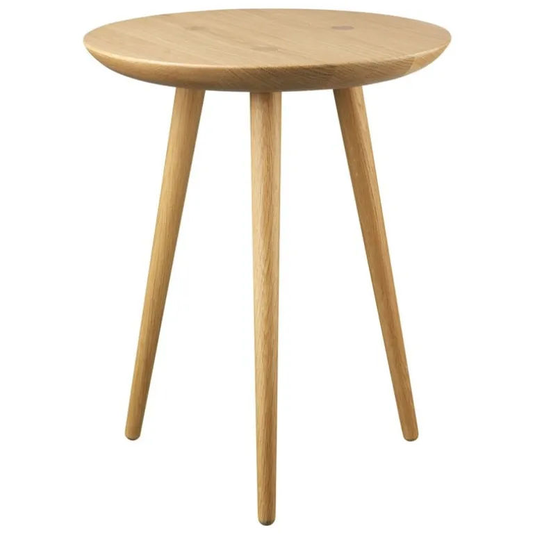 FDB Møbler D106 Bakkedal side table, lacquered oak