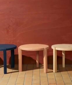 FDB Møbler D108 Ragnsminde coffee table, 48 cm, peach