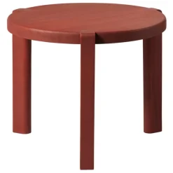 FDB Møbler D108 Ragnsminde coffee table, 48 cm, Carmine red