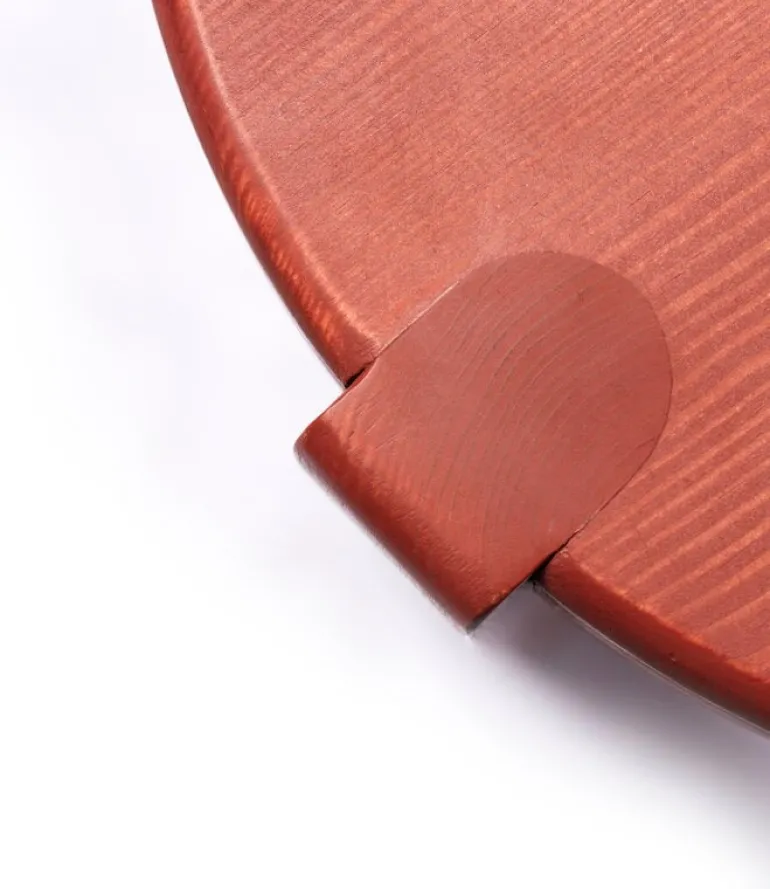 FDB Møbler D108 Ragnsminde coffee table, 48 cm, Carmine red