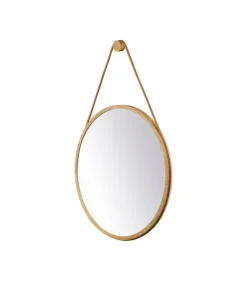 FDB Møbler I3 Mossø mirror, 60 cm, oak