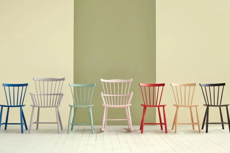 FDB Møbler J46 chair, black