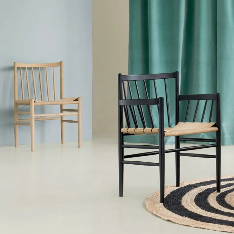 FDB Møbler J81 chair, black beech