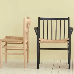 FDB Møbler J81 chair, black beech