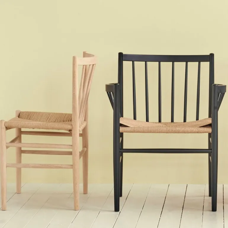 FDB Møbler J81 chair, black beech