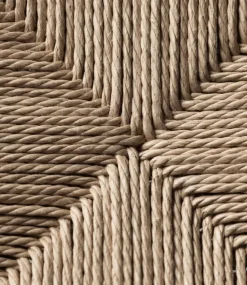 FDB Møbler J80 chair, oiled oak - paper cord