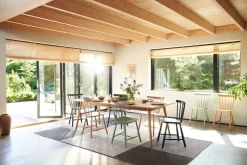 FDB Møbler J46 chair, smoked oak