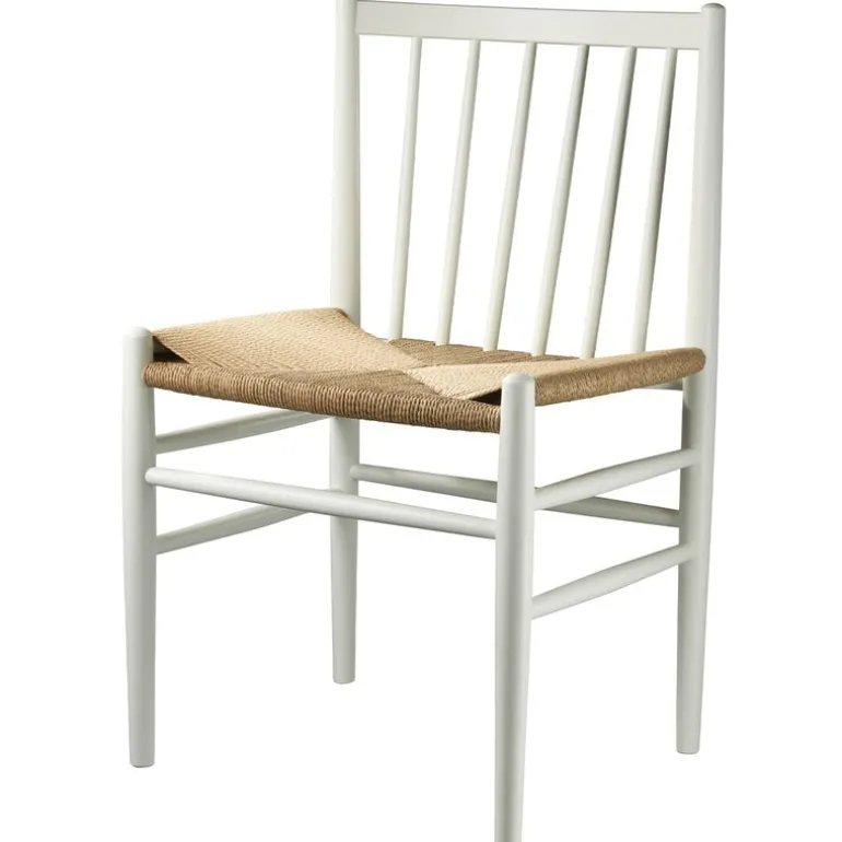 FDB Møbler J80 chair, white - paper cord