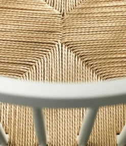 FDB Møbler J80 chair, white - paper cord