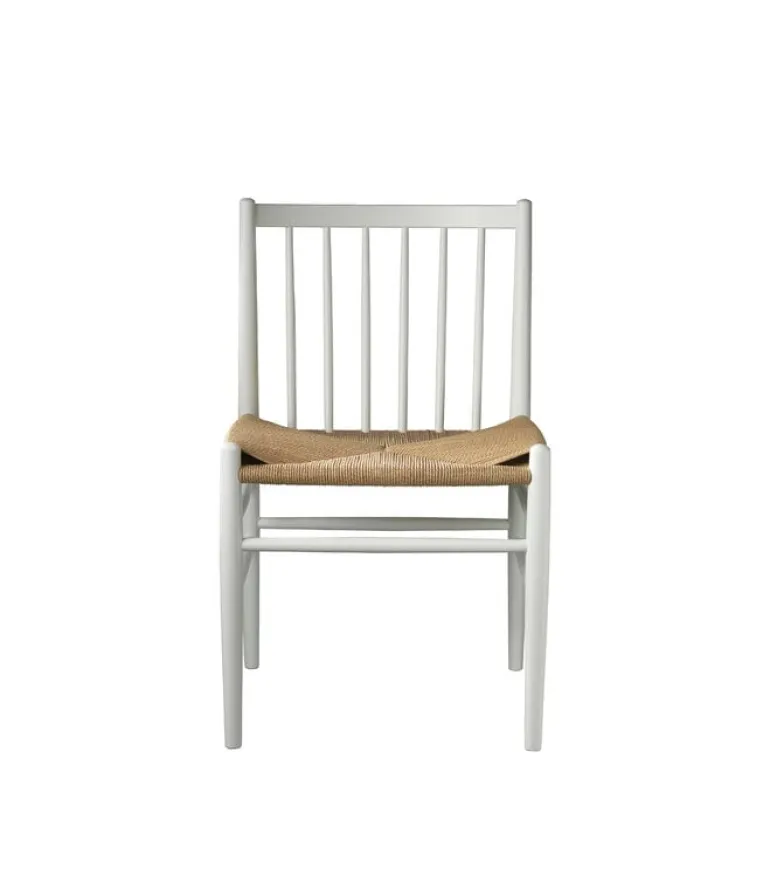FDB Møbler J80 chair, white - paper cord