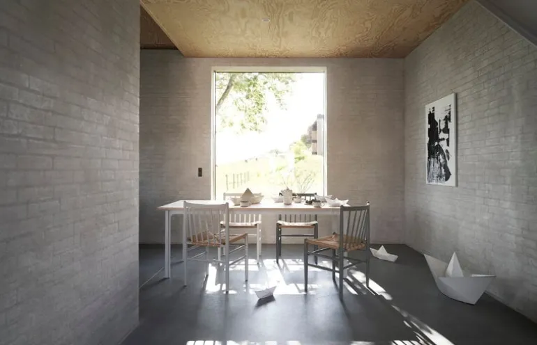 FDB Møbler J80 chair, white - paper cord