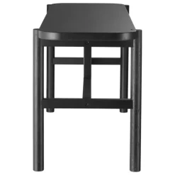 FDB Møbler J177 Havneholmen bench, black painted oak
