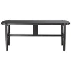 FDB Møbler J177 Havneholmen bench, black painted oak