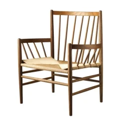 FDB Møbler J82 lounge chair, smoked oak