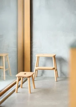 FDB Møbler J180 Sønderup step ladder, oak