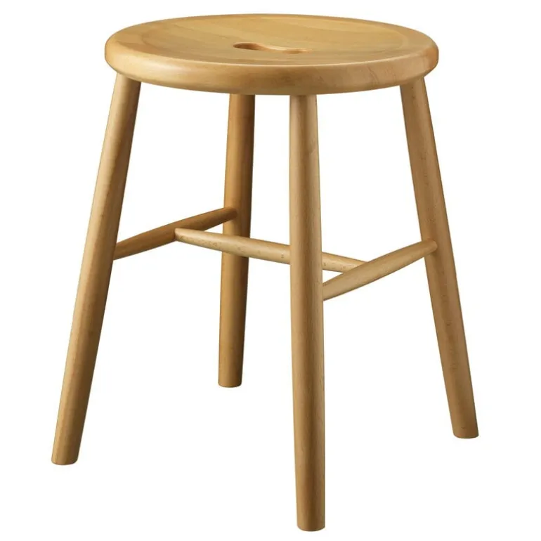 FDB Møbler J27 stool, beech