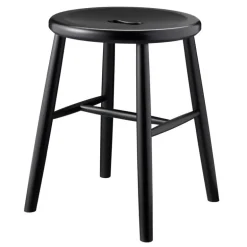 FDB Møbler J27 stool, black beech