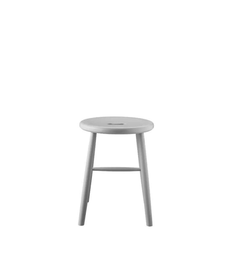 FDB Møbler J27 stool, grey beech